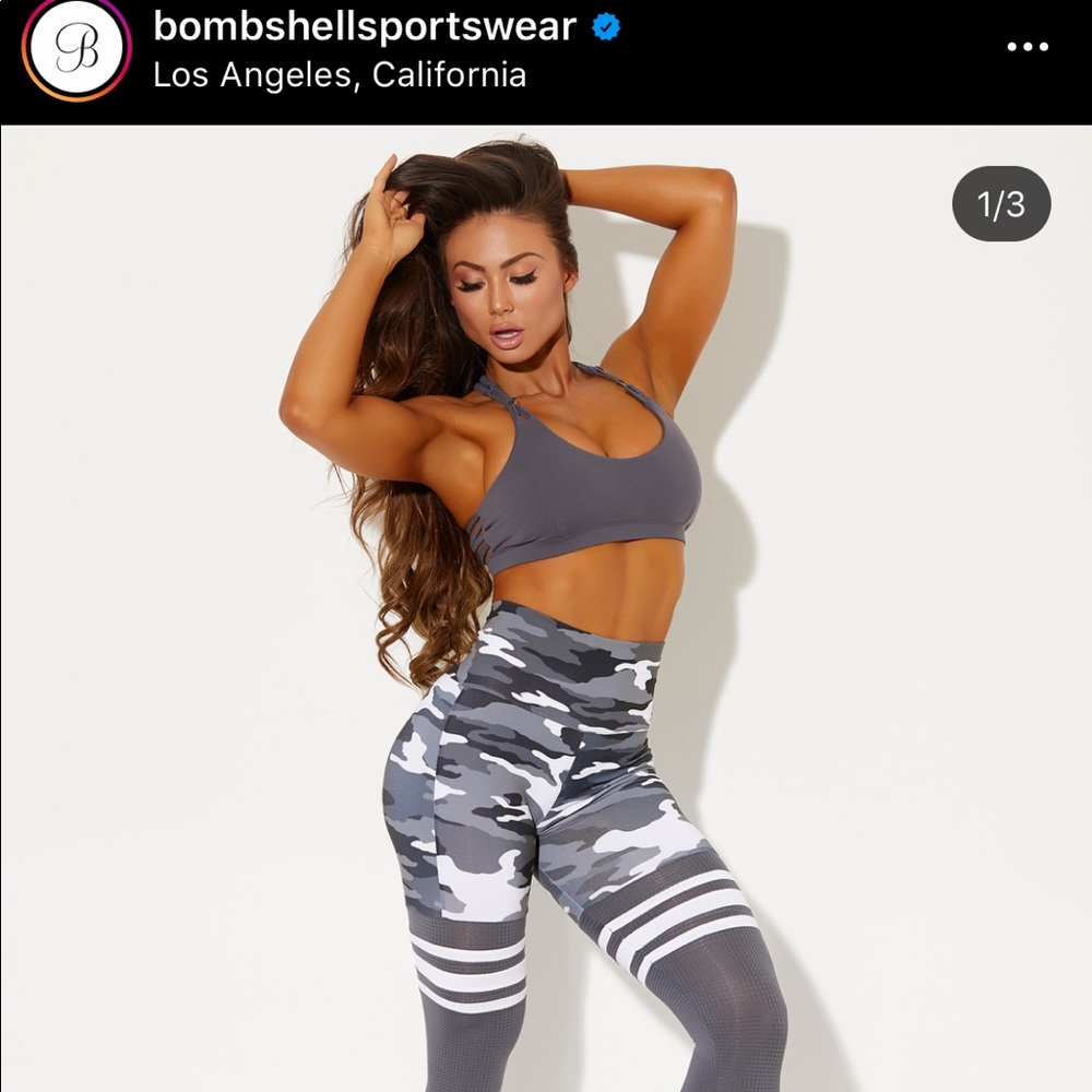 Bombshell sports wear leggings